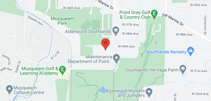 map of 3688 W 49TH AVENUE